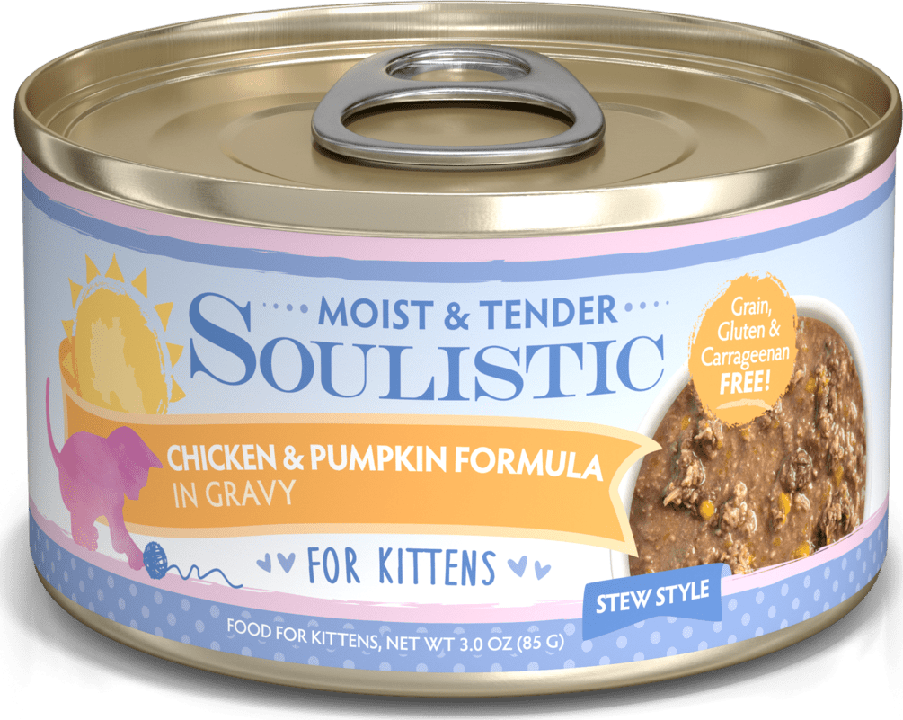 Soulistic Chicken & Pumpkin In Gravy For Kittens